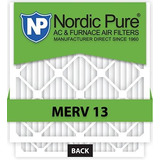 Nórdico Puro 20x25x1m13-6 20x25x1 Merv 13 Plisado Ac Horno D