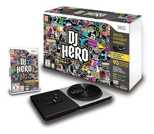 Dj Hero Nintendo Wii Original Seminovo