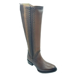 Bota Alta Para Dama Cuadra 1x4irs Piel Confort Original