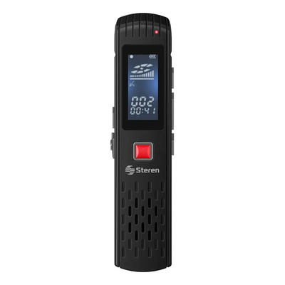 Grabadora Digital De Voz Slim, De 8 Gb Negro | Meses sin interés