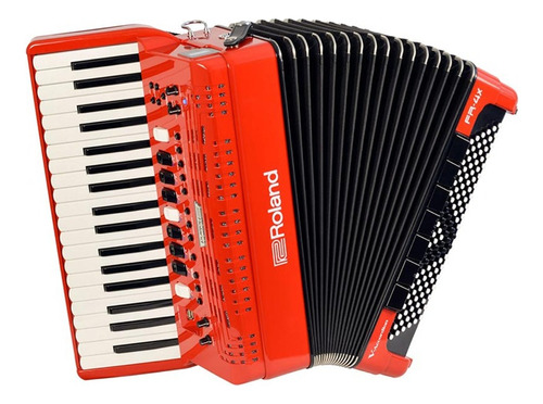 Acordeon Electronico Roland Fr4x V-accordions Rojo 