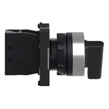 Xa2ej21 Boton Selector Switch,  Plastico, Negro, 22mm, Long