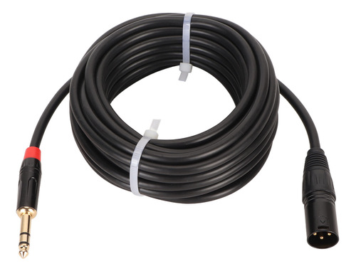 Cable Xlr Macho A 1/4 De Pulgada Trs Balanceado De 3 Pines X