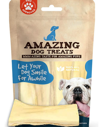 Dog Chew Amazing Dog Treats, Tiras Para Mejillas De Ternera,