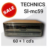 Technics Sl-mc59 Reproductor De Cd Changer / A Reparar