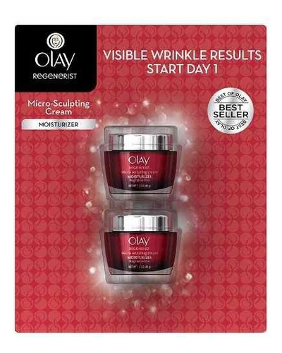 Crema Micro Sculpting Cream Olay Regenerist Para Piel Normal De 50.2ml