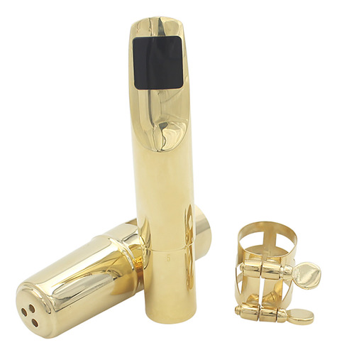 Boquilla De Metal Alto Sax 5c Con Almohadillas