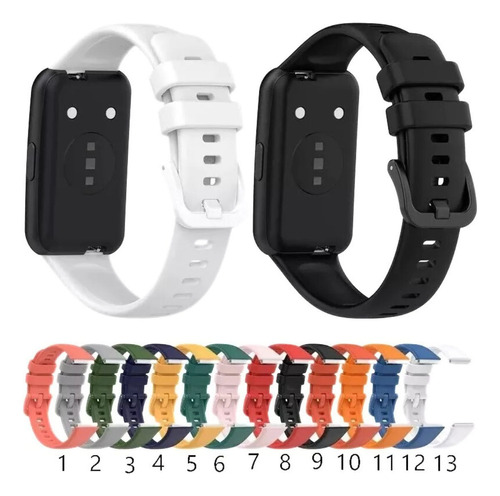 Correas Para Huawei Band 7 Kit Correas De Colores Sport Tpu