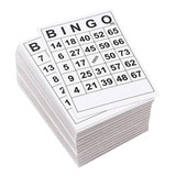 60 Cartones De Bingo Grandes Para Adultos Y Niños De A 75
