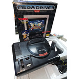 Consola Sega Mega Drive Completa Original En Caja - Mg