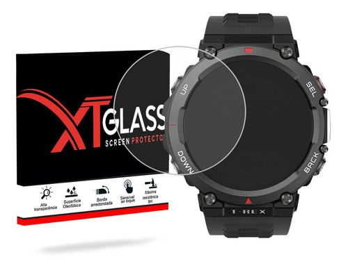 Pelicula Xtglass Compatível Com Amazfit T Rex2 T-rex 2 A2170