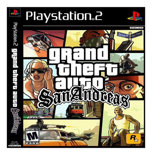 Gta: San Andreas, Rockstar Games Ps2  Físico