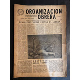 Antiguo Diario F. O. R. A. Organización Obrera. Xiv. 53323.