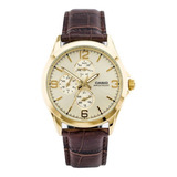 Reloj Pulsera Casio Reloj Mtp-v301gl-9a, Para Hombre Color