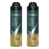 Desodorante Aero Rexona 150ml Masc Torc Fanatico-kit C/2un