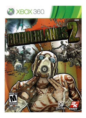 Jogo Borderlands 2 Xbox 360 Desbloqueado Mídia Física