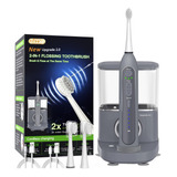 Zoccee Cepillo De Dientes Electrico Con Hilo Dental De Agua,