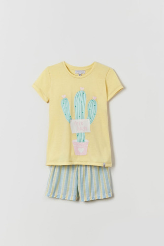 Pijama Nena Promesse Verano Remera Con Short 20034