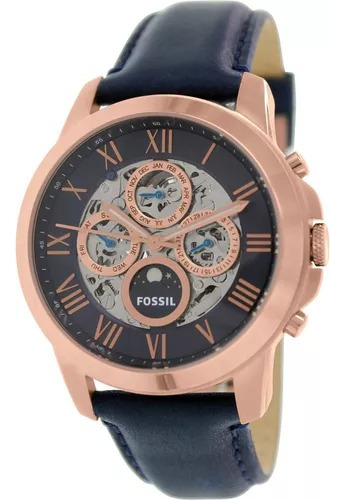 Reloj Fossil Me3029 Automatico 100% Original Hombre Cuero