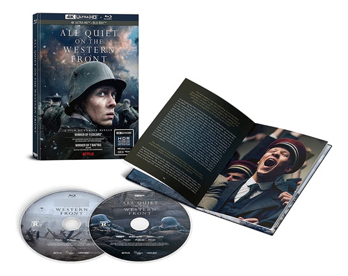 4k Ultra Hd + Blu-ray All Quiet On The Western Front / Sin Novedad En El Frente