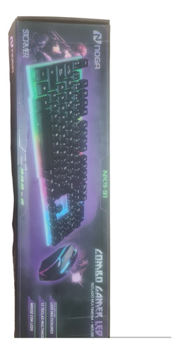 Kit De Teclado Y Mouse Gamer Noga Nkb-91 Español España