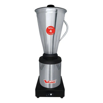 Liquidificador Industrial 4L Vitalex Inox 3500rpm Baixa Rotação | Frete grátis