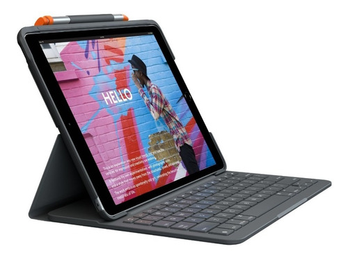 Funda Folio Con Teclado Logitech Slim Folio