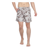 Traje De Baño Topper Slim En Beige Y Camo | Moov