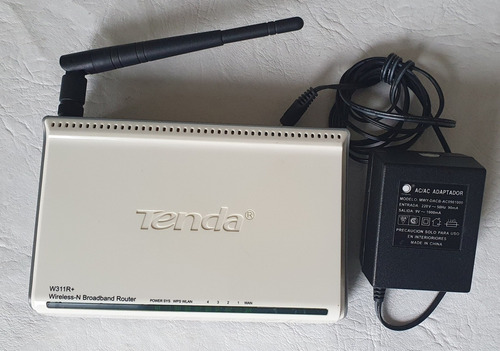 Router Repetidor Tenda 1 Antena 4 Bocas Impecable