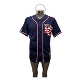 Jersey Majestic Beisbol Mlb Nationals Washington Visita