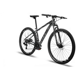 Bicicleta Aro 29 Quadro Em Alumínio 24 Marchas Freio A Disco Cor Gts Rdx - Cinza/preto Tamanho Do Quadro 15