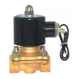 Válvula Solenoide Eléctrica De Latón 24v Dc 1/2  N /