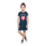 Vestido Infantil Molecotton Jeans - Charpey