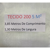 Tecido Fibra De Vidro Gr 200 - 1 Kg + 02 Kg Resina Poliester