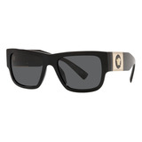 Gafas De Sol Versace Ve4406 Hombre Originales Color Negro