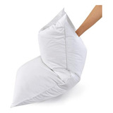 Almohadas De Plumas De Ganso Blancas, Set De 2, Tamaño Queen