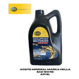 Aceite Para Motor 15w40 Marca Hella 5 Litros