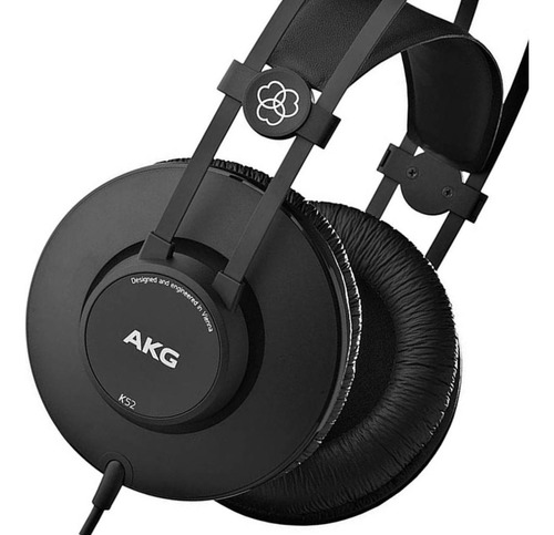 Audífonos Akg K52 Matte Black Todoaudio Chile 