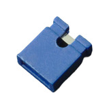 22 Unidades De Conector Jumper 2.54 Mm 2p Azul