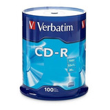 Cds Grabables Disco En Blanco Verbatim Cd-r 700 Mb 80 Minuto