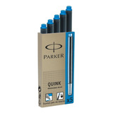 Tinta Pluma Fuente Parker (cartridges Largos) - Blue