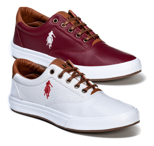 Combo 2 Pares De Tênis Masculino Da Polo Way Original