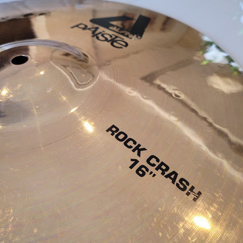 Prato Ataque 16 Paiste Alpha Rock Crash Liga 2002