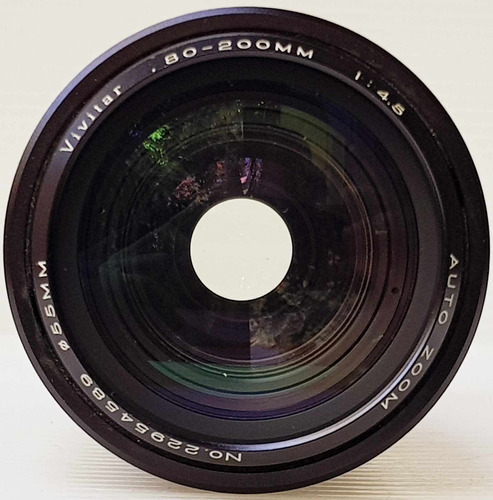 Lente Para Nikon 80-200mm Zoom Solo Enfoque Manual Análogo