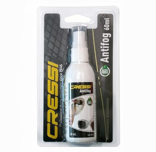 Liquido Antiempañante En Spray Cressi Para Visores Y Goggles