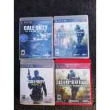 4 Juegos Para Play Station 3 Call Of Duty (de Uso) 