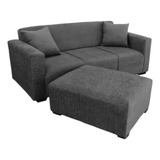 Sillon Esquinero Rinconero 1.80 X 1.50 En Chenille 