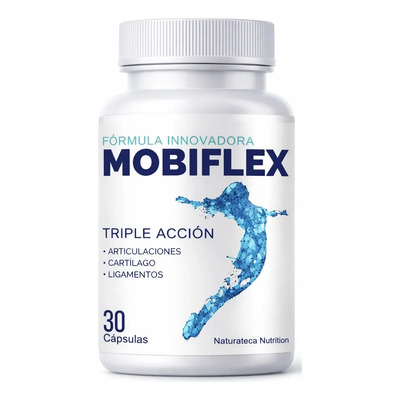 Suplemento Mobiflex 30 Cápsulas Colágeno Sin Sabor