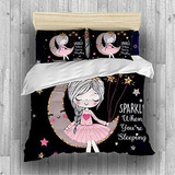 Fundas Para Edredones - Realin Pink Girl Bedding Princess Ba