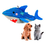 Juguete Peluche Perros Cachorros Mascotas Sonido Tiburon